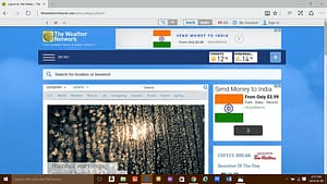 The Weather Network Page After Clicking See All News In Microsoft Edge
