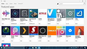 Figure 4: Free And Paid Windows Apps You Get By Selecting Featured Apps In Figure 2