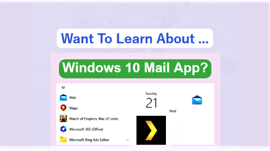 Windows 10 Mail App