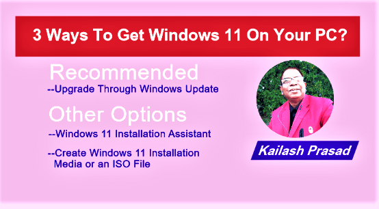 Figure 1: How To Get Windows 11 On Your PC?